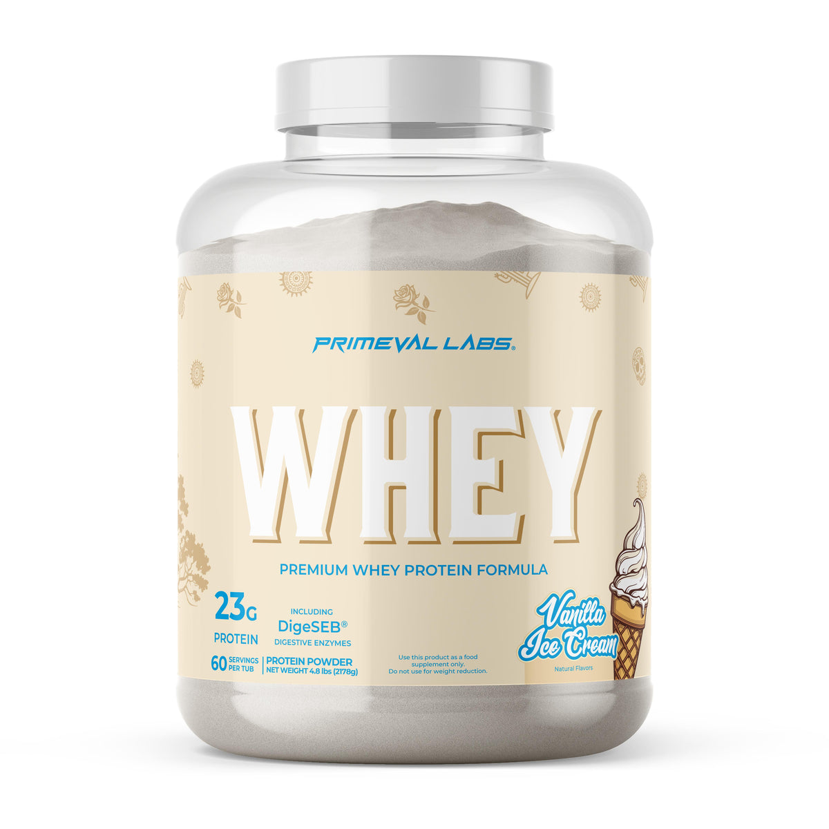 Whey Protein Fitness Supplements - Primeval Labs