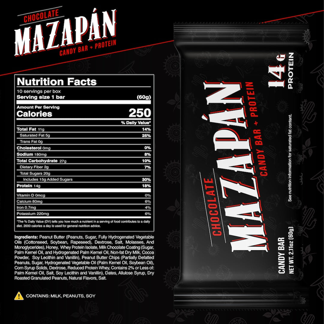 Mazapán Candy Bar + Protein - Primeval Labs