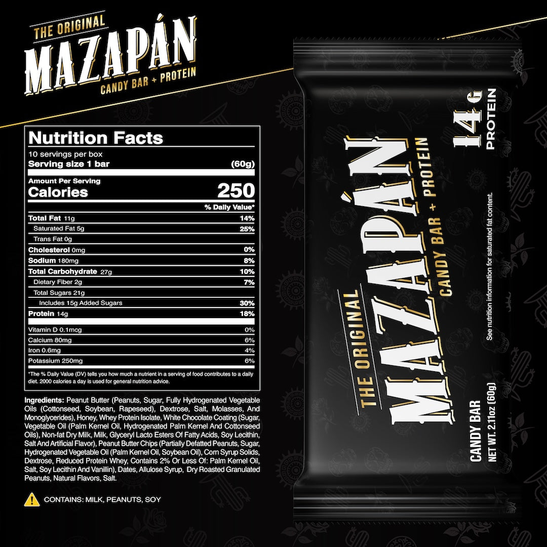 Mazapán Candy Bar + Protein - Primeval Labs