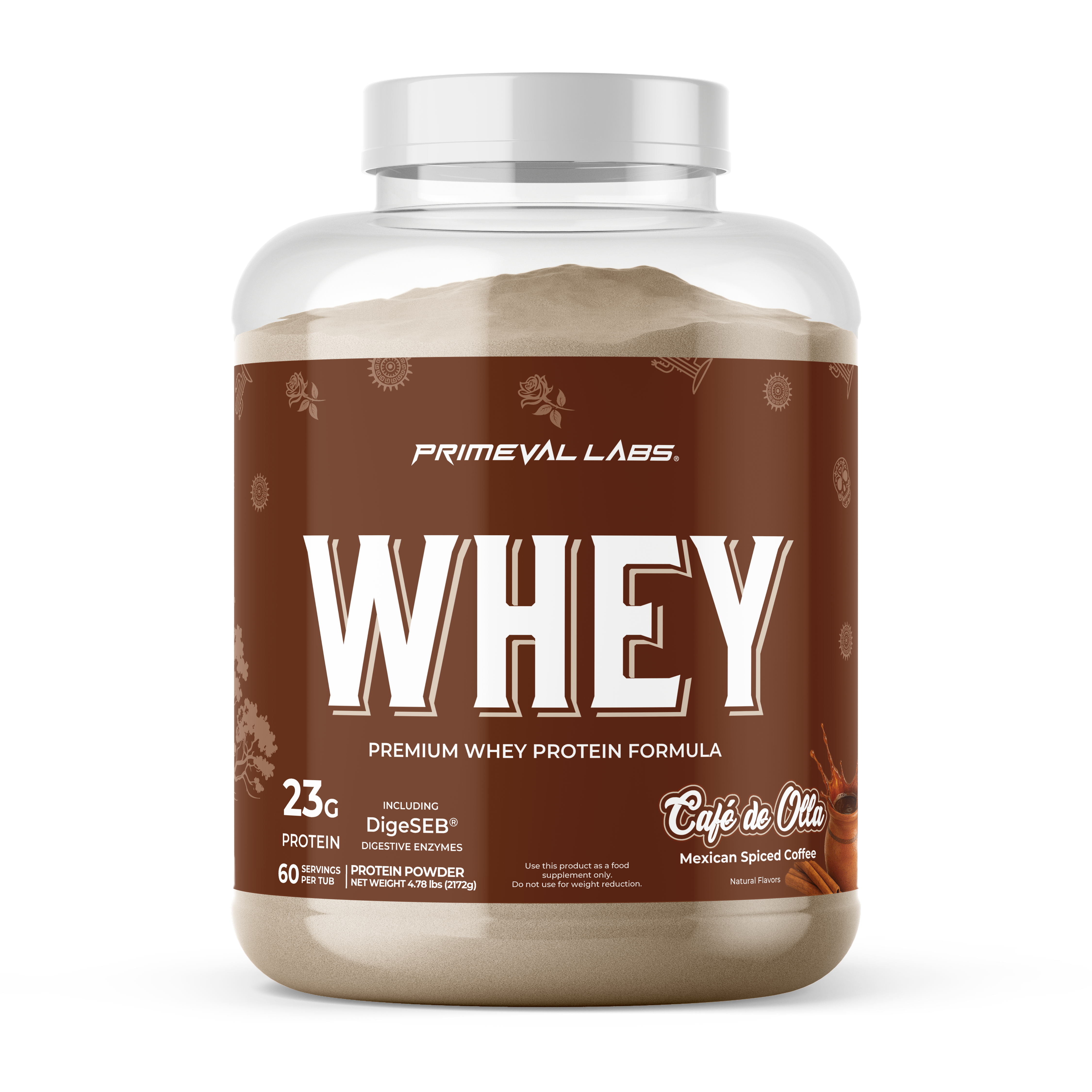 Whey Protein Fitness Supplements- Primeval Labs
