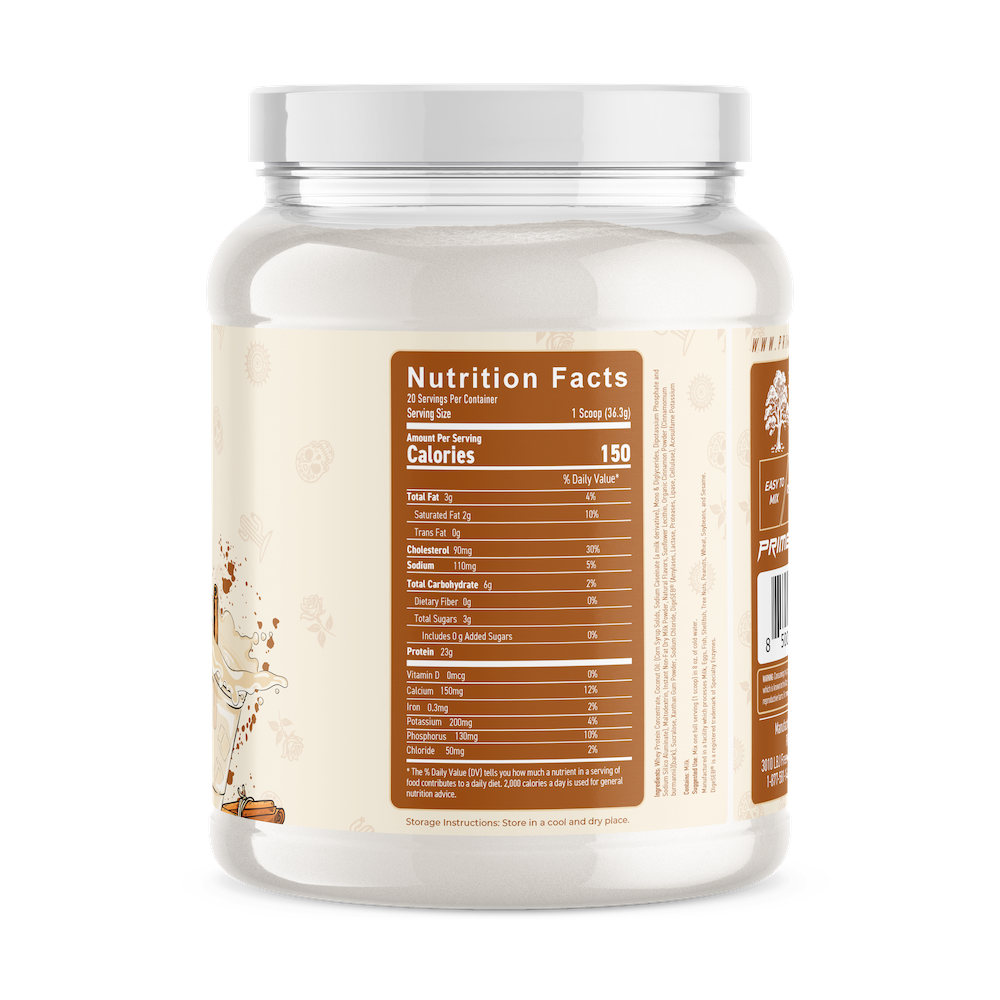 Horchata Whey Protein Powder by Primeval Labs