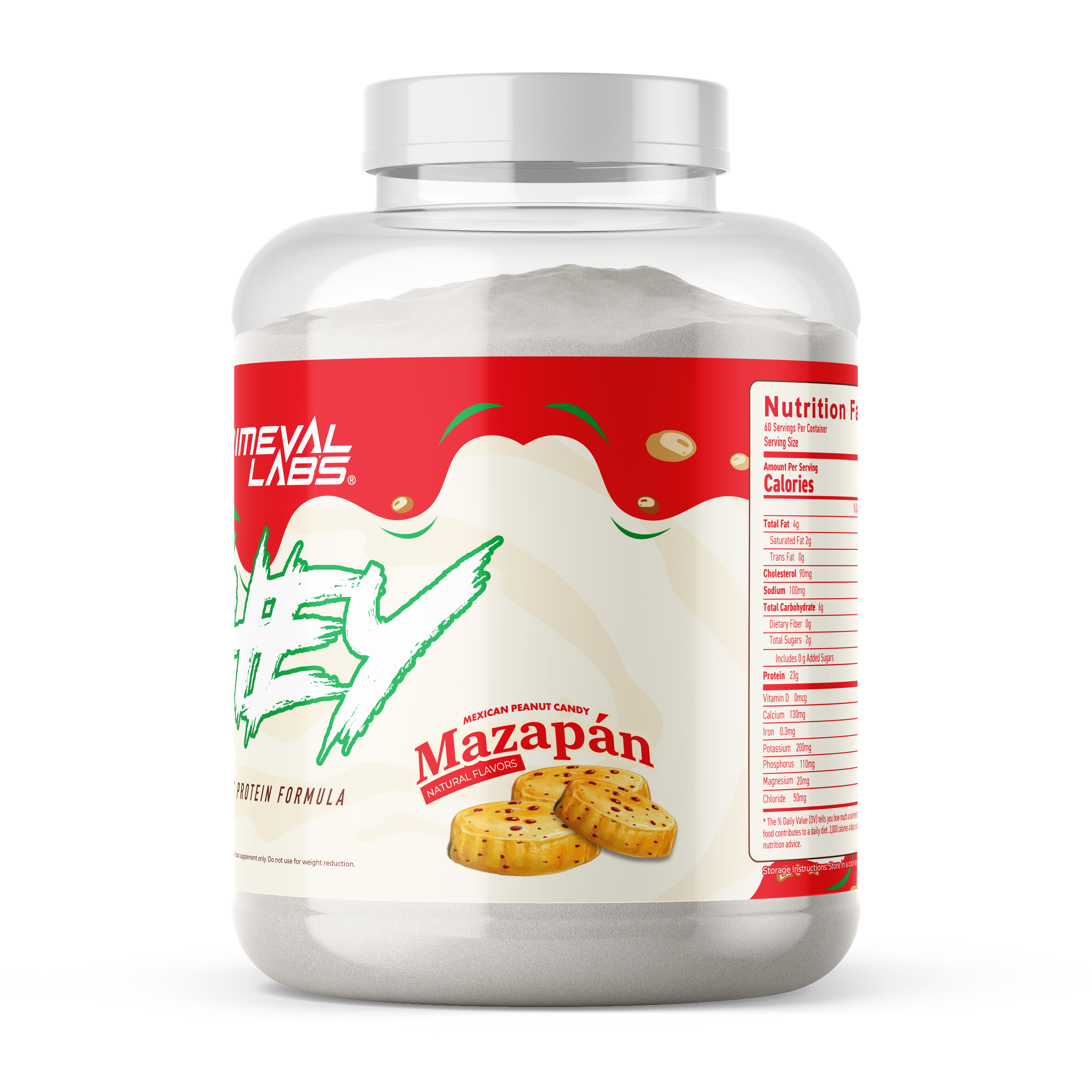 Mazapan Whey Protein PROTEIN - Primeval Labs