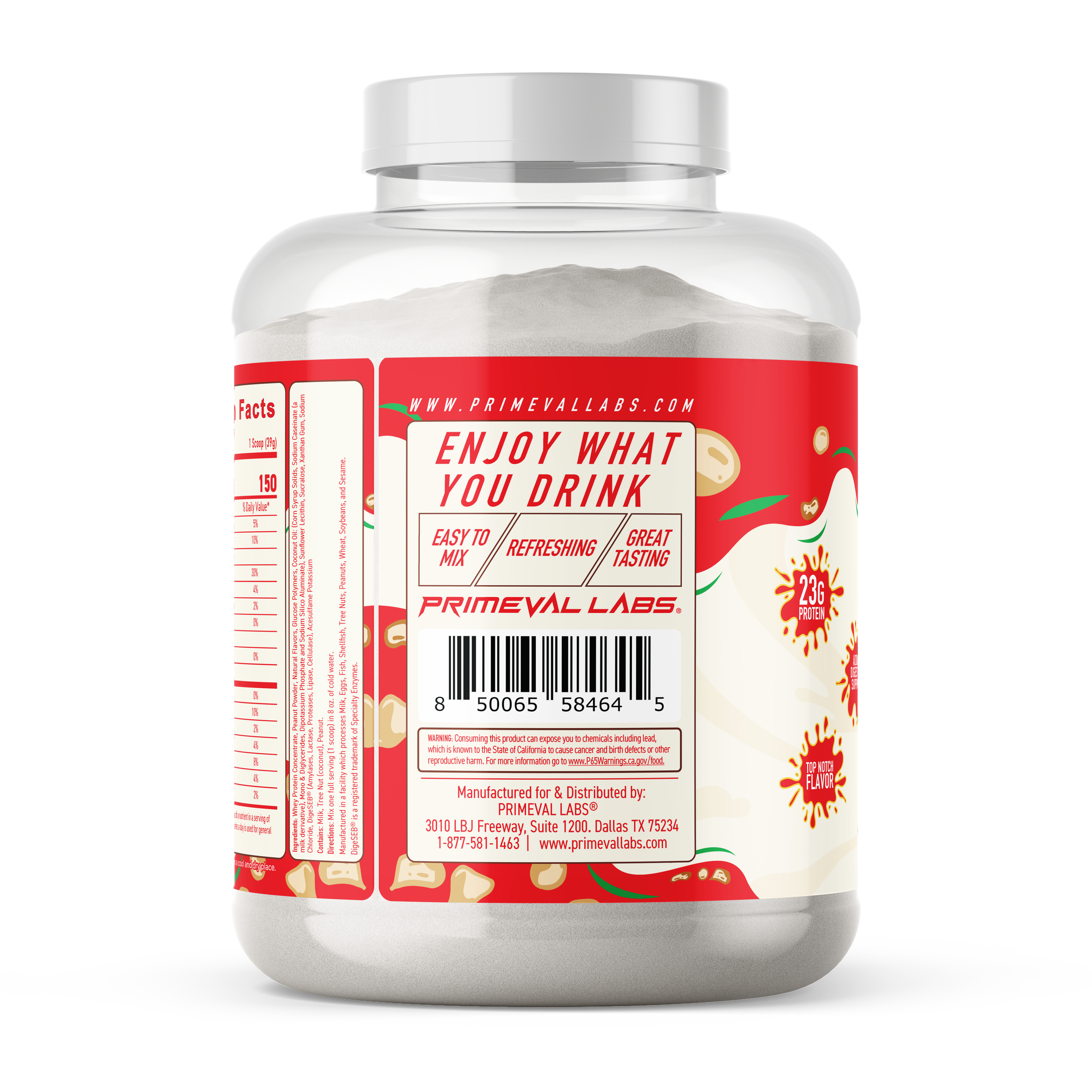 Mazapan Whey Protein PROTEIN - Primeval Labs