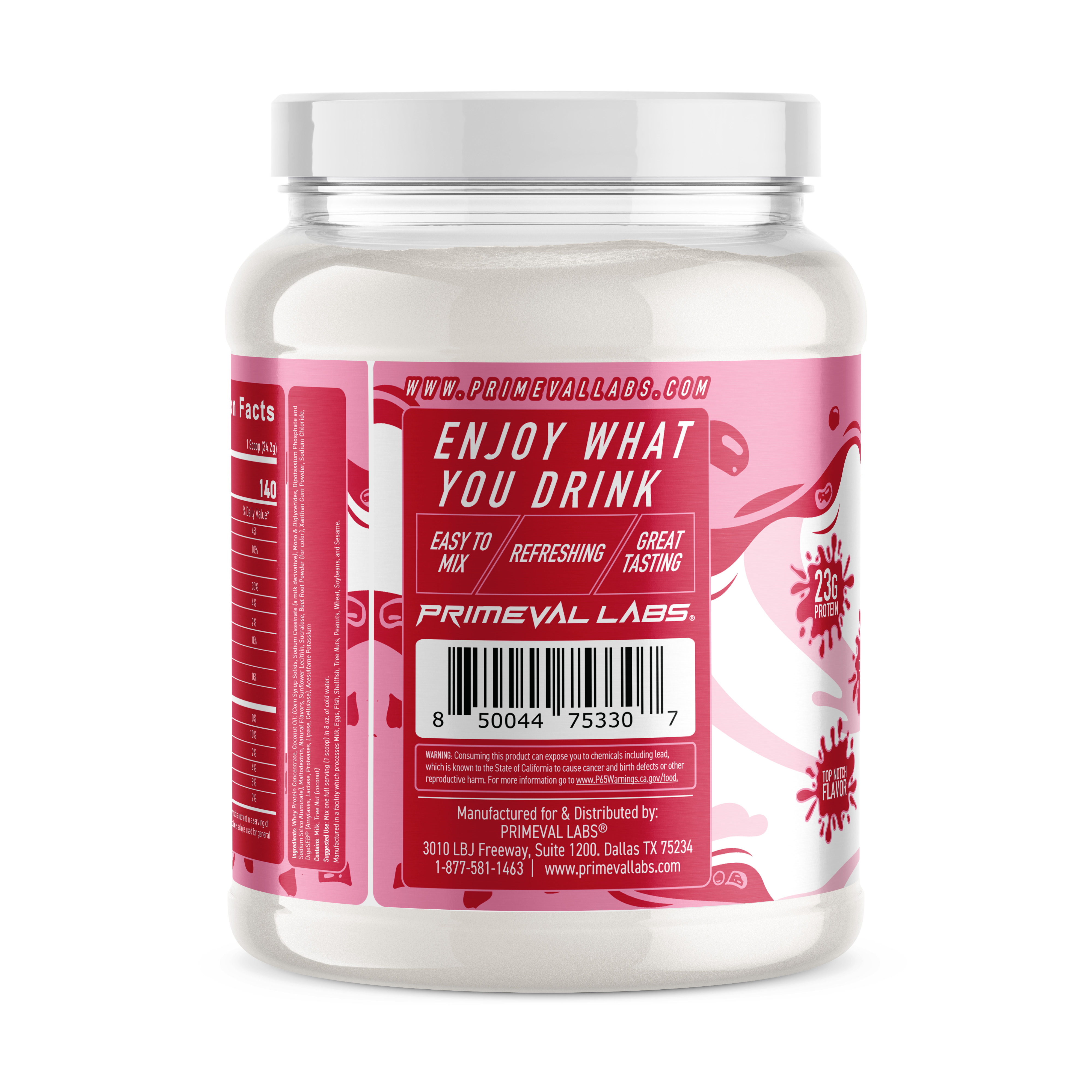 Strawberry Shortcake Whey Protein PROTEIN - Primeval Labs