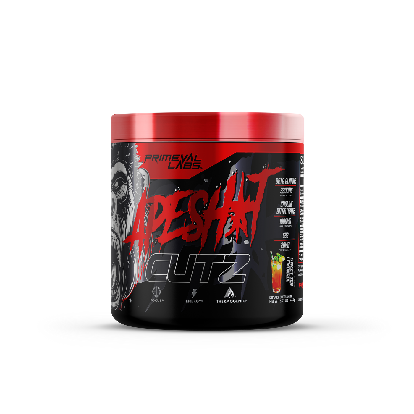 Ape Sh*t Cutz Thermogenic Pre-Workout PRE WORKOUT - Primeval Labs