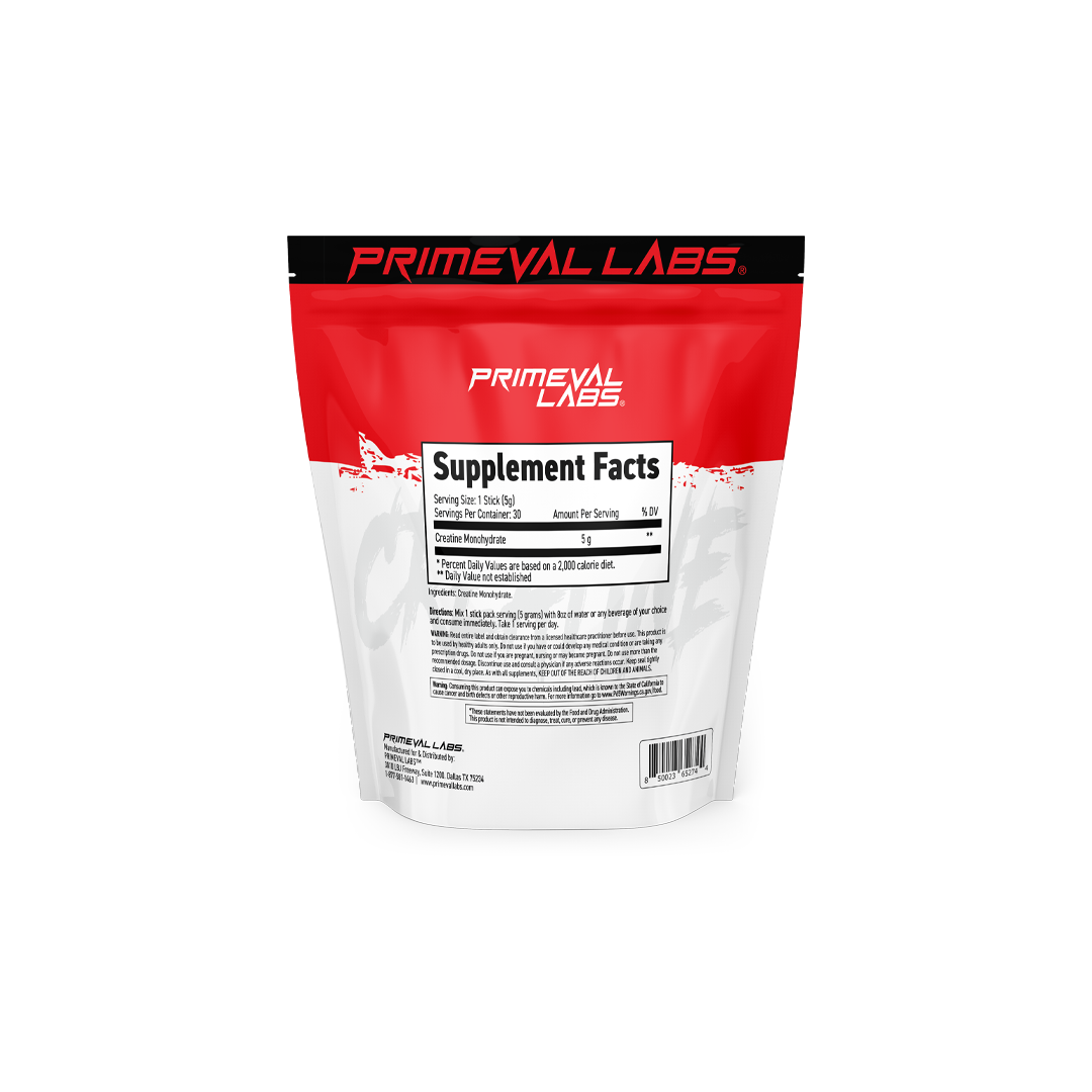 Creatine Monohydrate Powder CREATINE - Primeval Labs