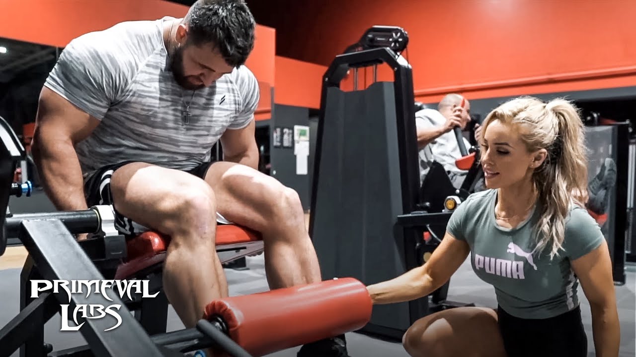 Stephanie Sanzo & Regan Grimes Smash Legs