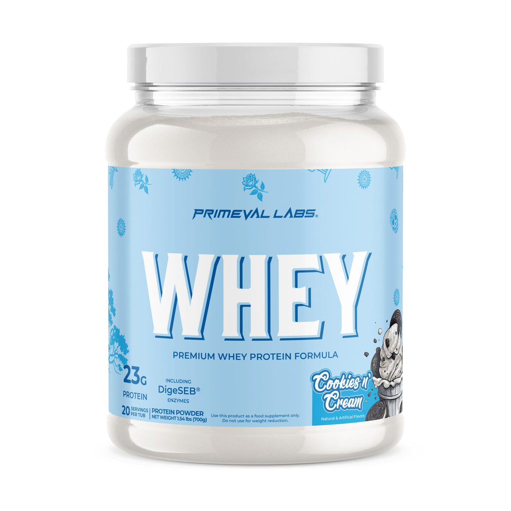Whey Protein Fitness Supplements- Primeval Labs