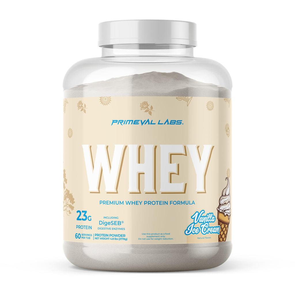 Whey Protein Fitness Supplements - Primeval Labs