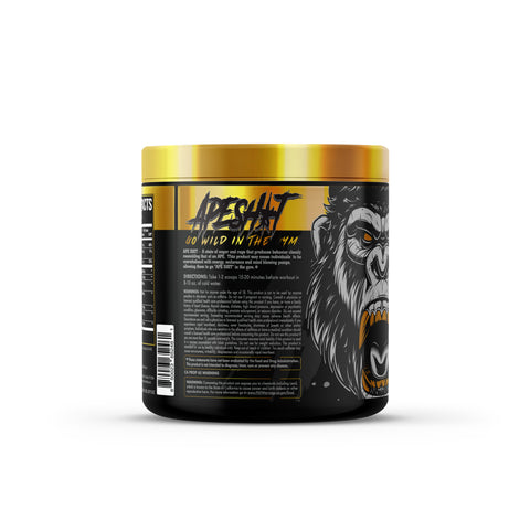 Ape Sh*t Alpha High Stim Pre-Workout Powder  - Primeval Labs