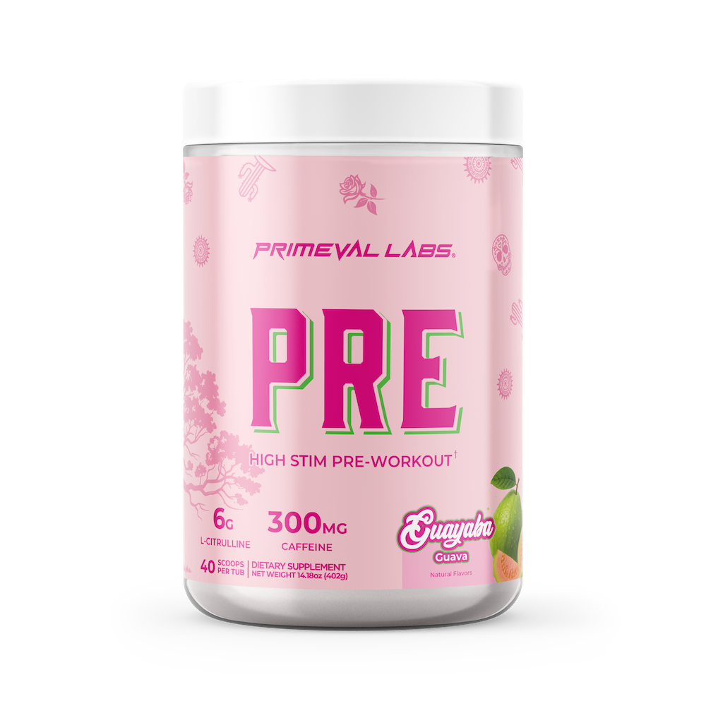 PRE - High Stimulant Pre-Workout PRE WORKOUT - Primeval Labs