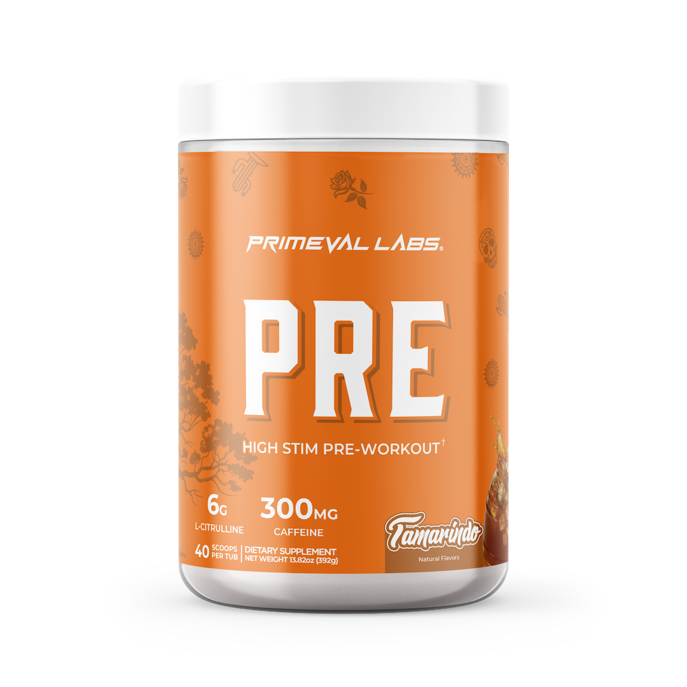 PRE - High Stimulant Pre-Workout PRE WORKOUT - Primeval Labs