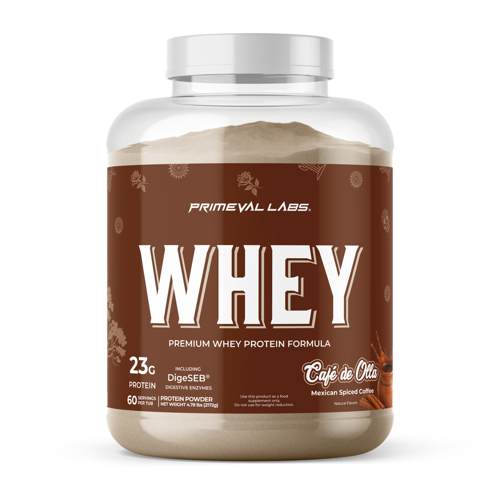 Whey Protein Fitness Supplements- Primeval Labs