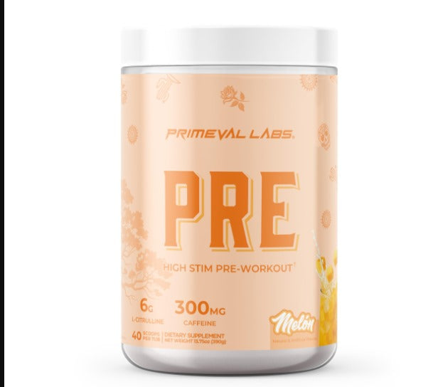PRE Workout Energy Formula Supplement- Primeval Labs