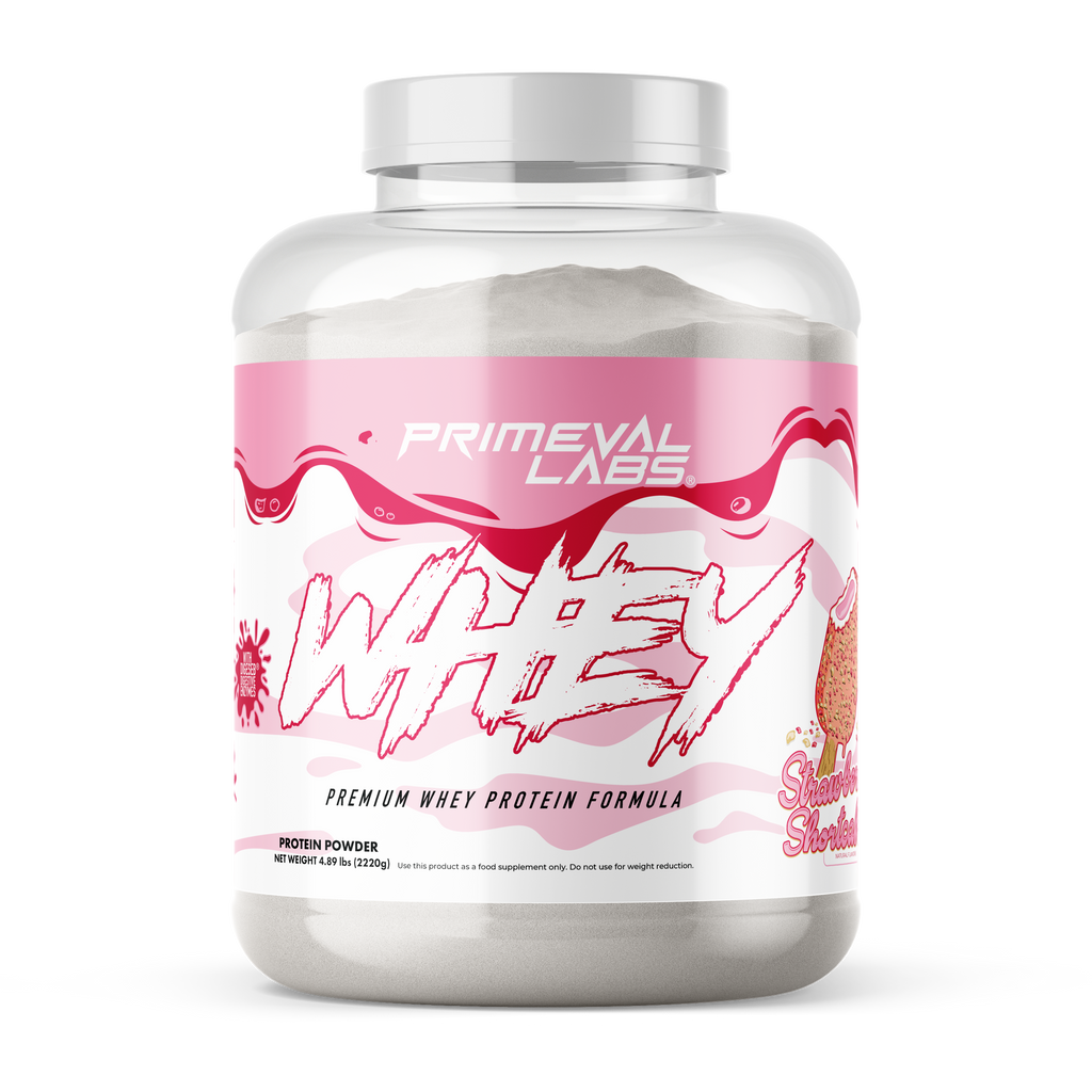 Strawberry Shortcake Whey Protein PROTEIN - Primeval Labs