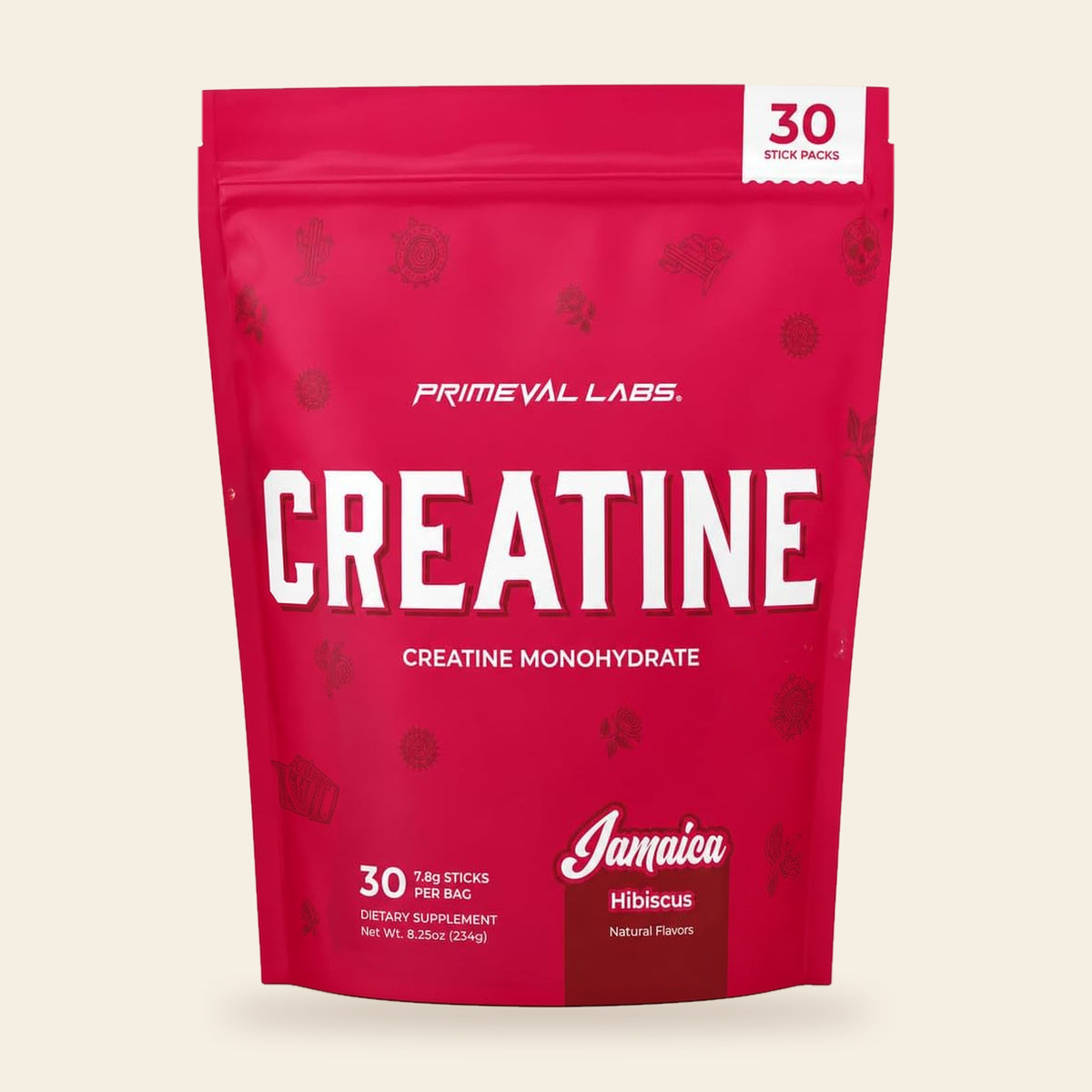 Creatine Monohydrate Stick Packs - 30 Servings