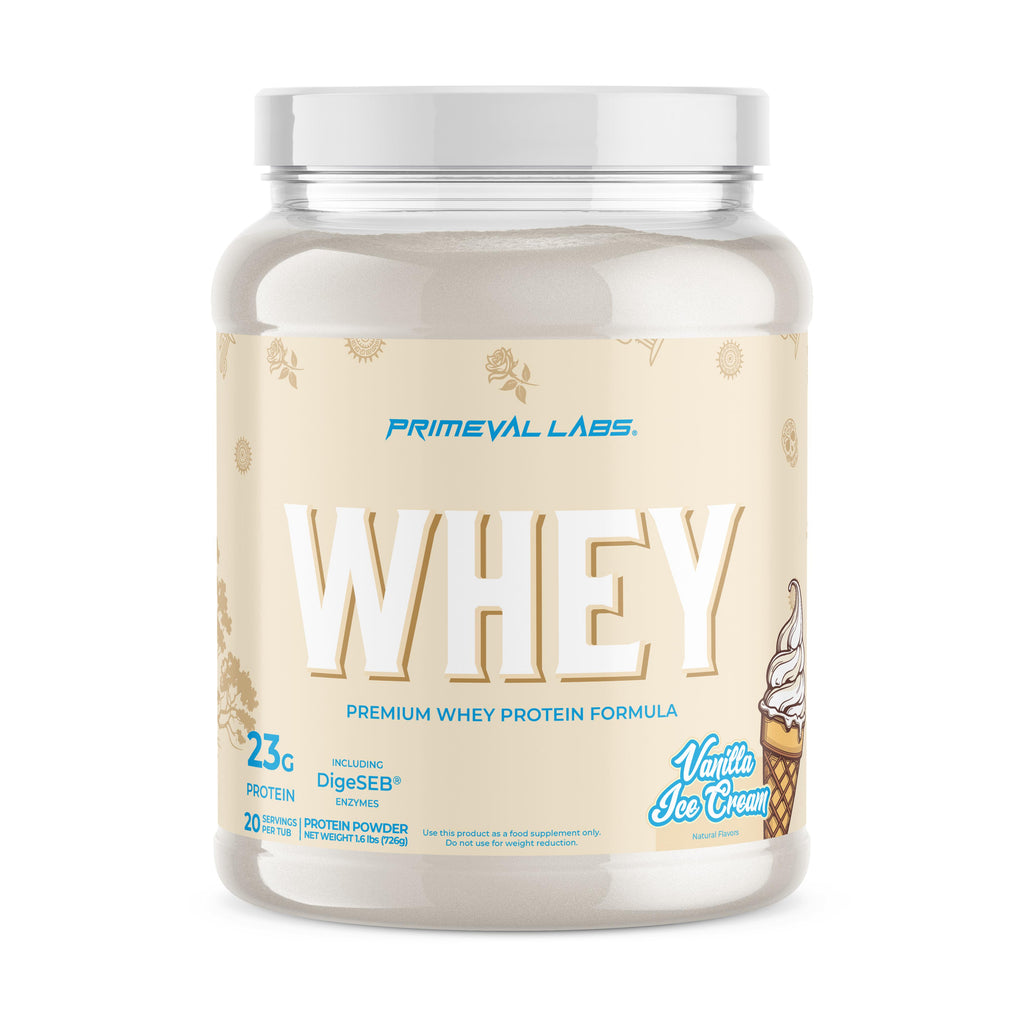 Whey Protein Fitness Supplements- Primeval Labs