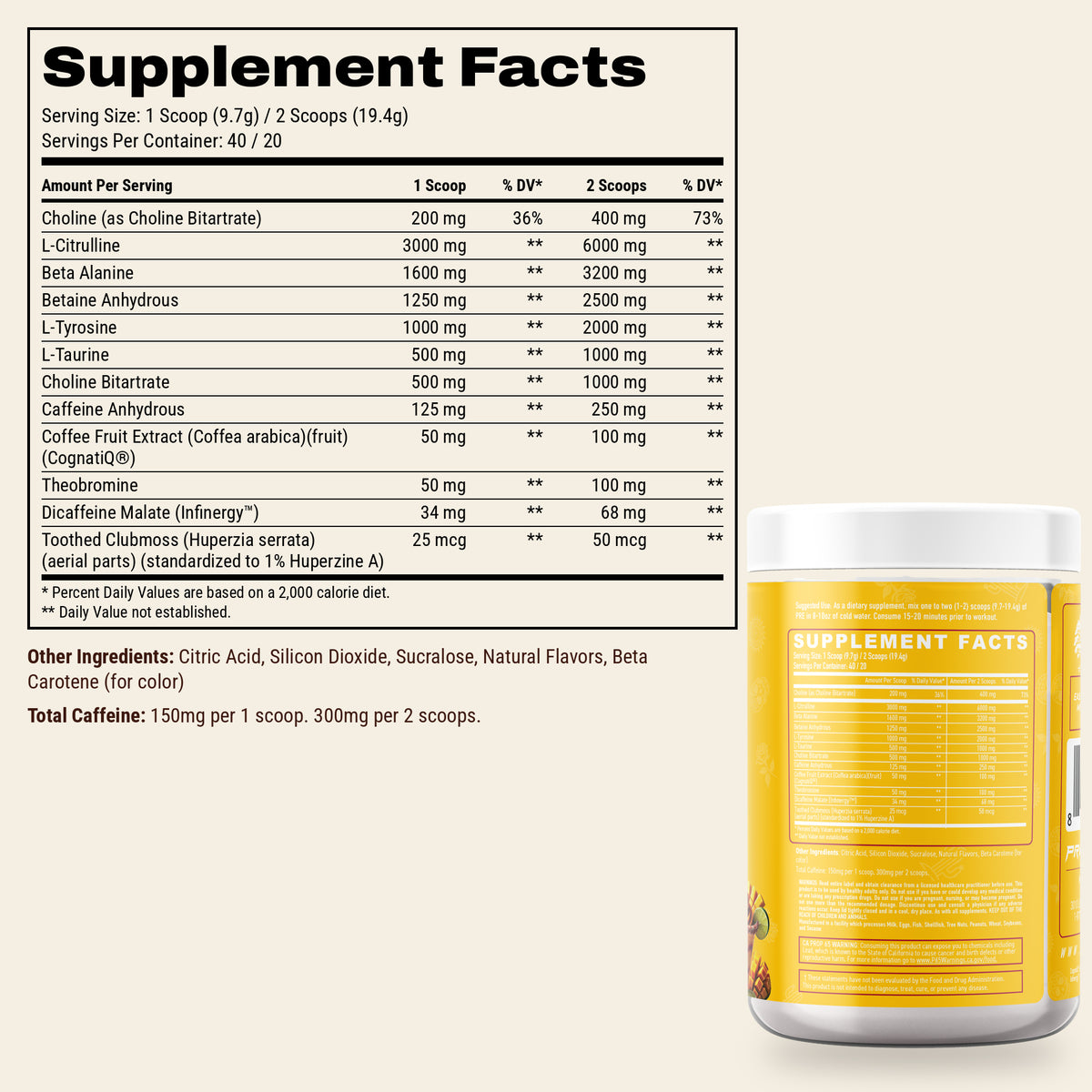 PRE Workout