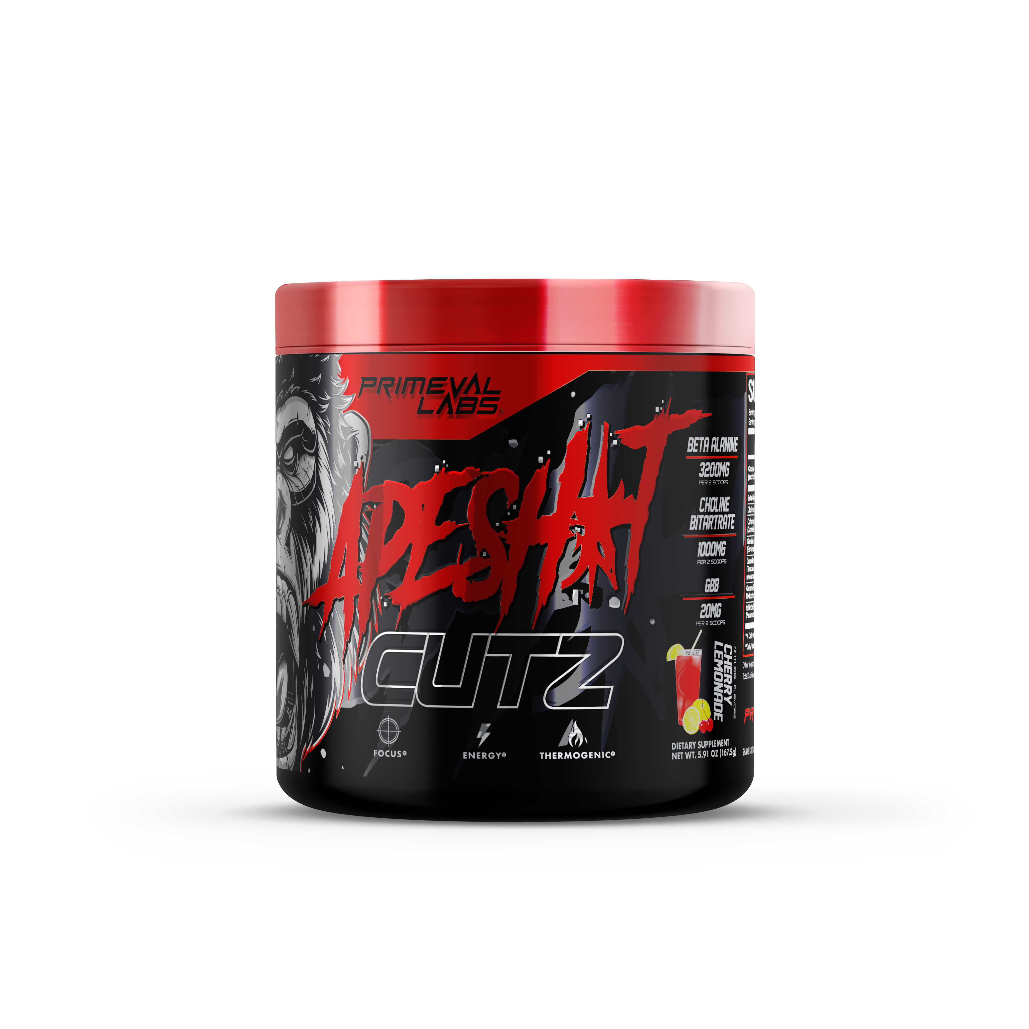 Ape Sh*t Cutz Thermogenic Fat Burner Pre-Workout  - Primeval Labs