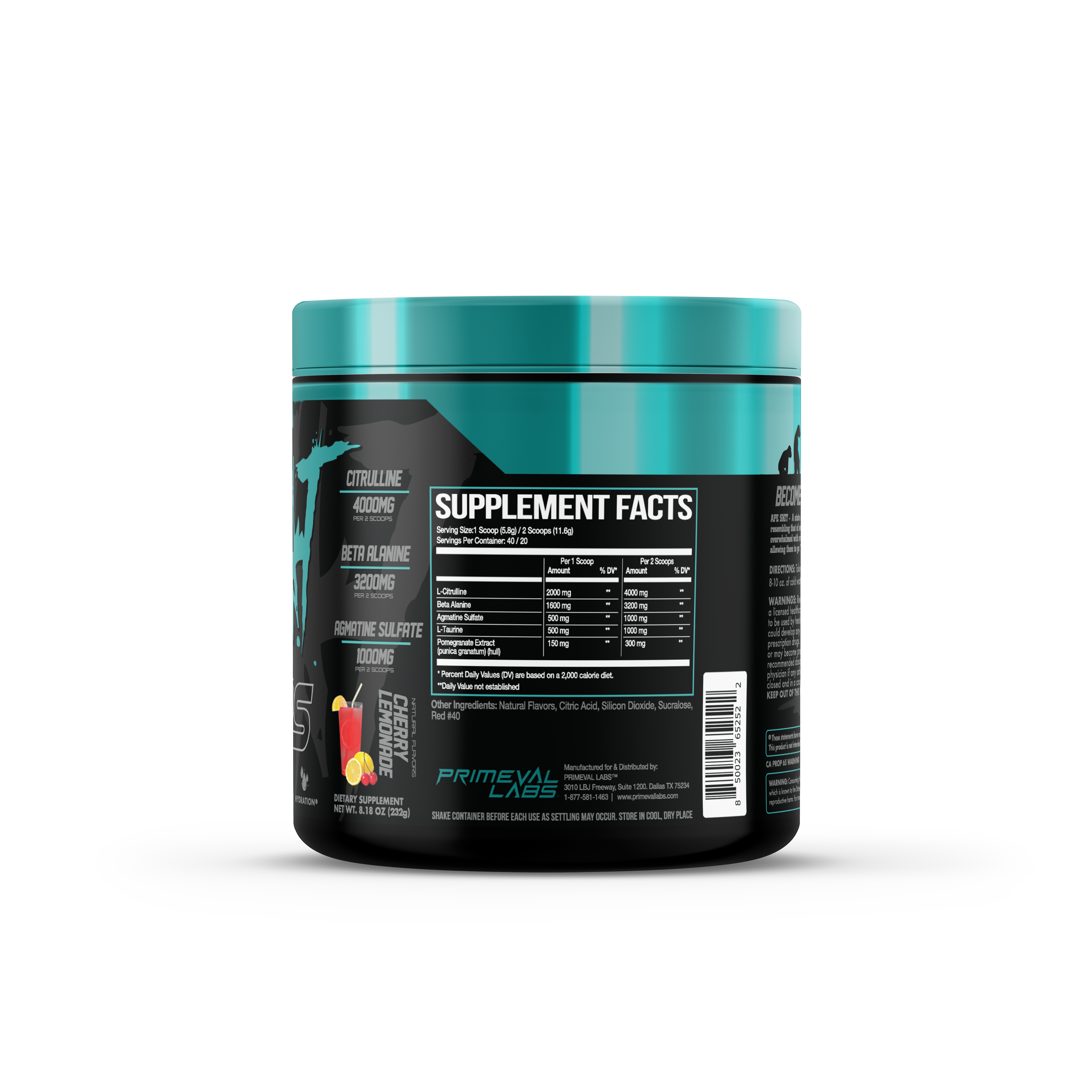 Ape Sh*t Pumps Caffeine Free Pre-Workout  - Primeval Labs