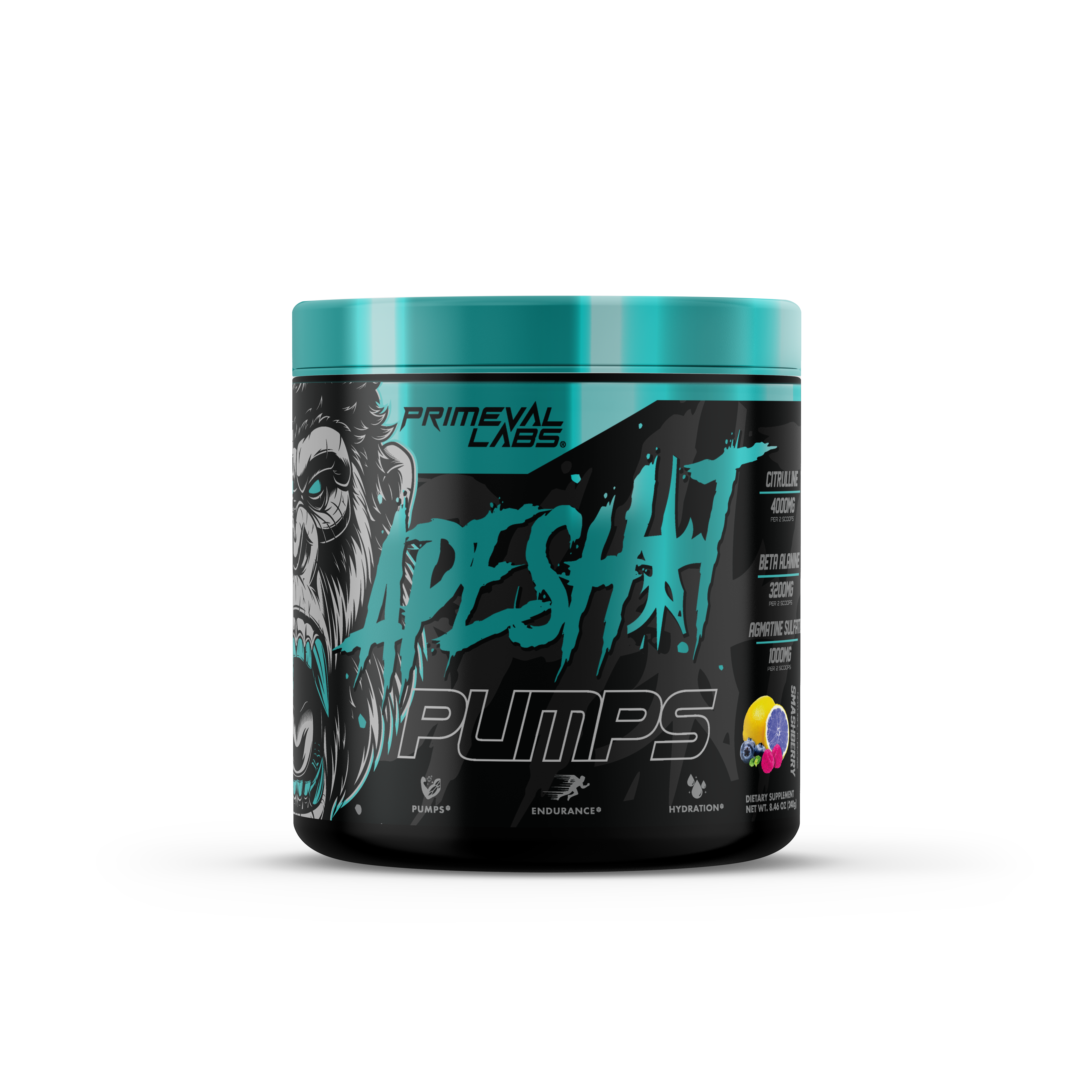 Ape Sh*t Pumps Caffeine Free Pre-Workout  - Primeval Labs
