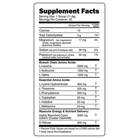 EAA MAX - Essential Amino Acids EAA & BCAA Supplement - Primeval Labs