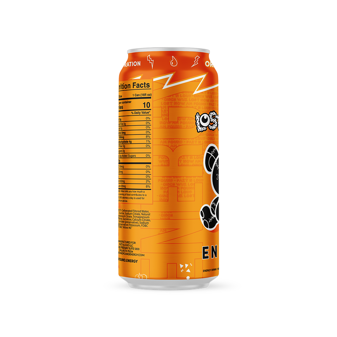 Orange Splash 12 Can Case | Lost & Found Energy  - Primeval Labs