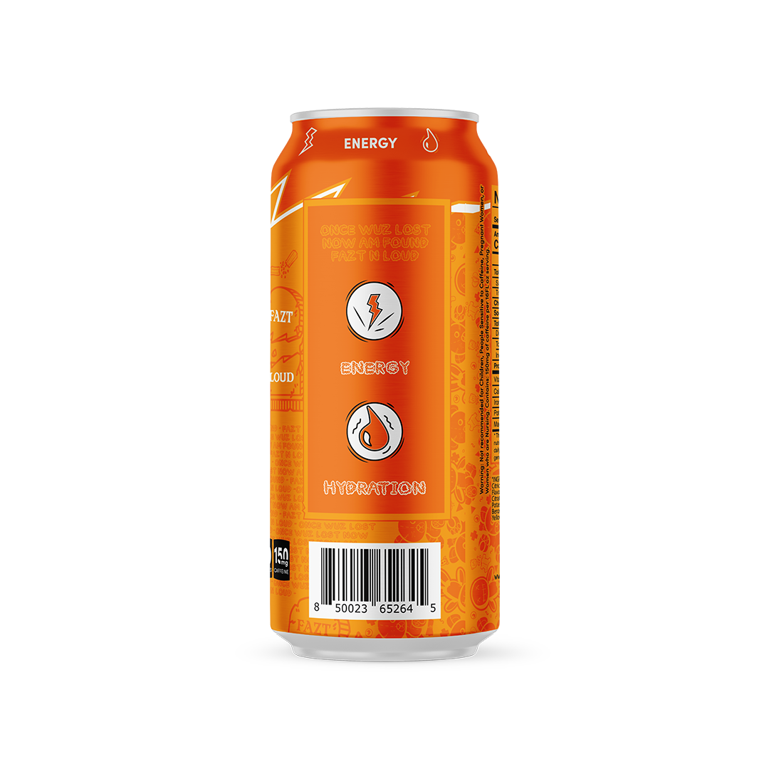 Orange Splash 12 Can Case | Lost & Found Energy  - Primeval Labs