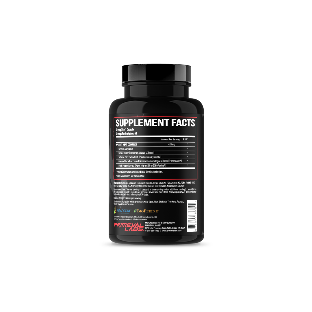 Ape Sh*t Heat Thermogenic Fat Burner  - Primeval Labs