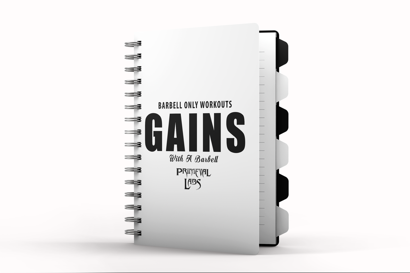 BARBELL ONLY GAINS WORKOUT E-BOOK  - Primeval Labs
