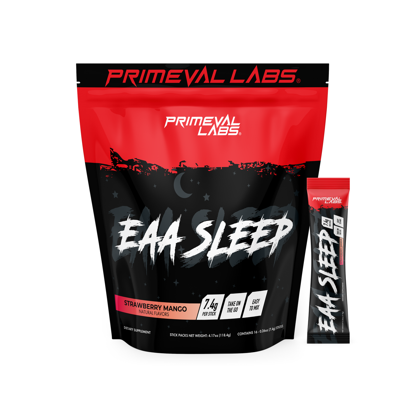 EAA SLEEP - Natural Sleep Support Recovery Formula AMINOS - Primeval Labs