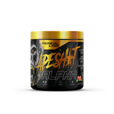 Ape Sh*t Alpha High Stim Pre Workout Supplement Powder  - Primeval Labs