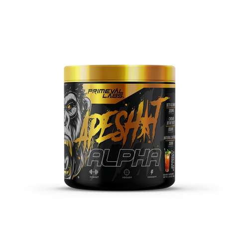 Ape Sh*t Alpha High Stim Pre Workout Supplement Powder  - Primeval Labs