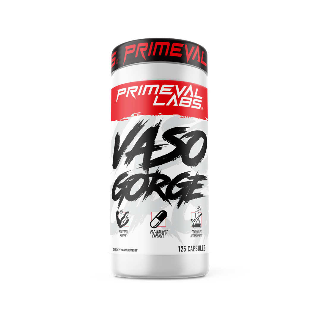 VasoGorge Caffeine Free Pre Workout PRE WORKOUT - Primeval Labs